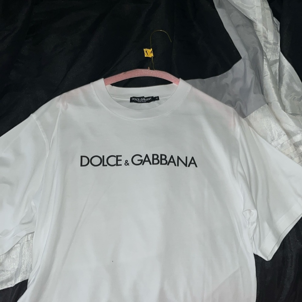 Dolce and Gabbana white and black shirt